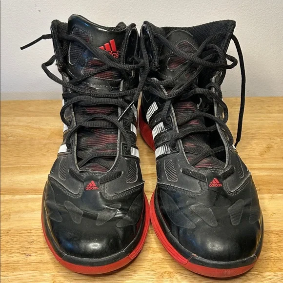 adidas Black and Red Men's Shoes - Picture 1 of 12